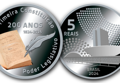 História: Banco do Brasil lança moeda em homenagem aos 200 anos da 1ª Constituição do Brasil