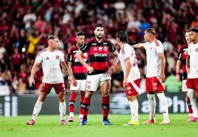 Flamengo tropeça no Internacional em dia de Maracanã lotado