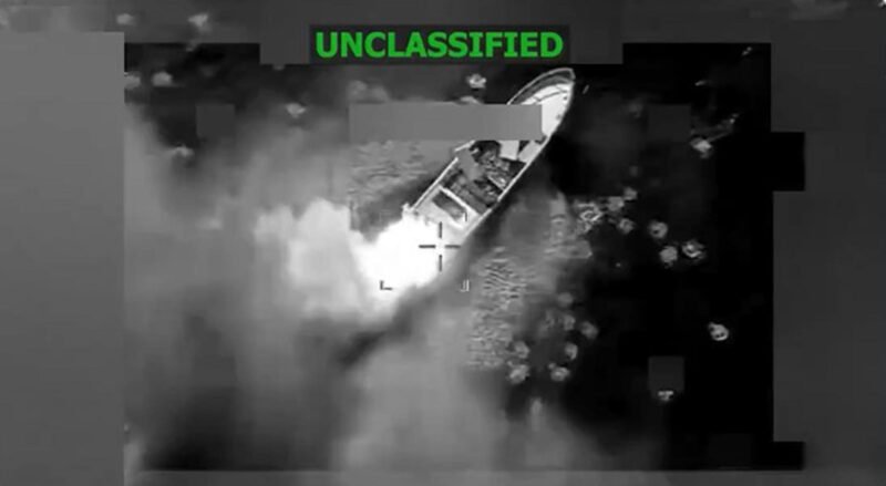 EUA atacam nova embarcação em rota conhecida do narcotráfico