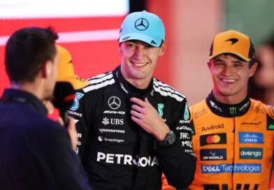Norris cita Russell como favorito ao título da F1 2026 e brinca: “Está eufórico”
